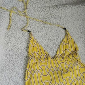 Tbags Los Angeles maxi dress with halter top XS